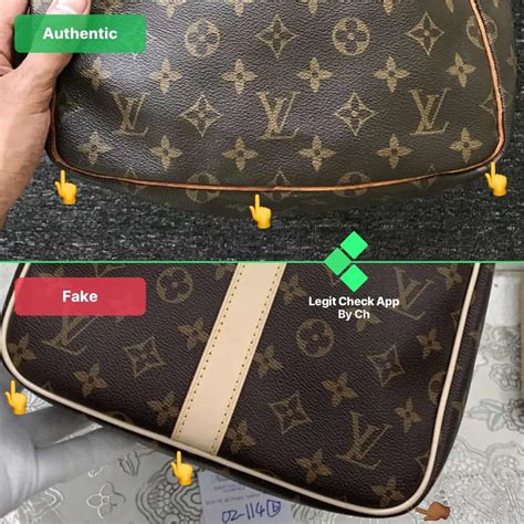 not the real vuitton